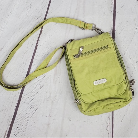 Baggallini Bags Baggallini Lime Green Crossbody Small Multi